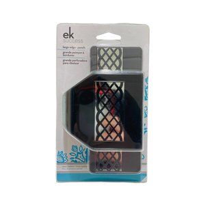 EK Success Large Paper Edger Punch Lattice Chain Sealed Unopened